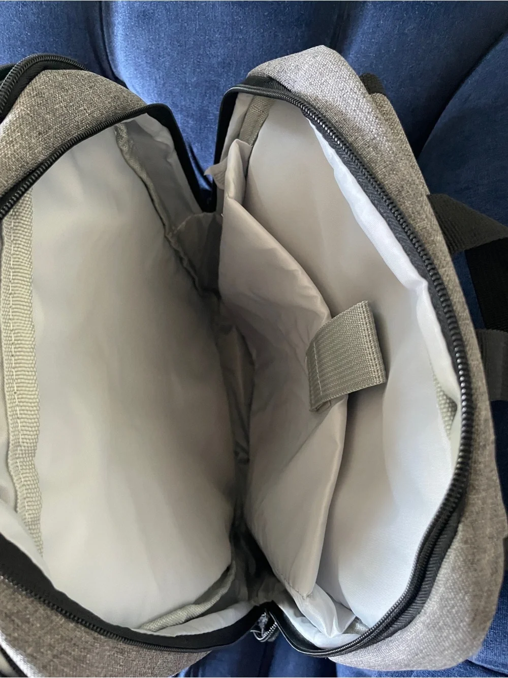 NEW Ferguson Padded Laptop Backpack- Grey Slim Travel & Work Bag
